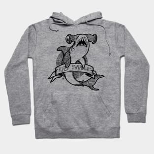 Vintage HammerShark one color Hoodie